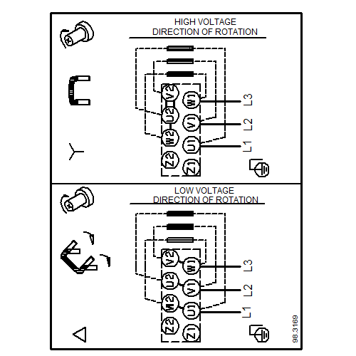 Схема подключений насосов CR 1-12 A-FGJ-A-E-HQQE
